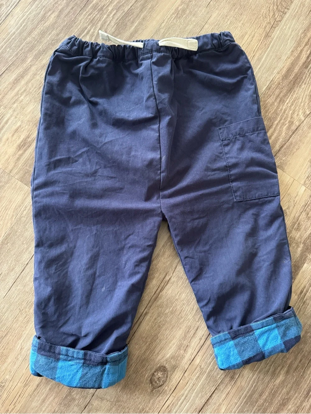 Hanna Andersson Flannel Lined Pants size 85 US Size 2